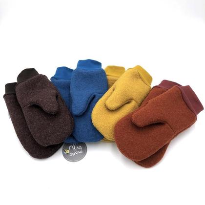 WOOLWALK- FÄUSTLINGE DAMEN gefüttert - ROST - Image 3