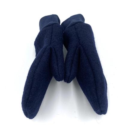 WOOLWALK- FÄUSTLINGE DAMEN gefüttert - DUNKELBLAU - Image 2