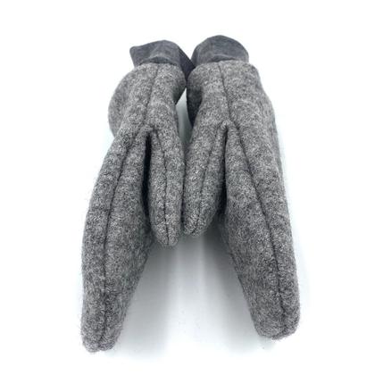 WOOLWALK- FÄUSTLINGE DAMEN gefüttert - GRAU - Image 2