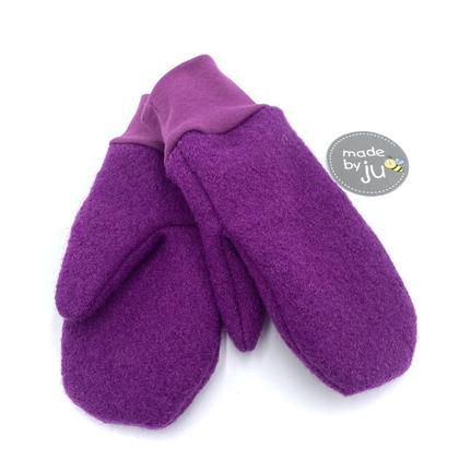 DAMEN WALK- FÄUSTLINGE gefüttert - MAGENTA