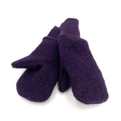 WALK FÄUSTLINGE GEFÜTTERT - AUBERGINE - Größe wählbar