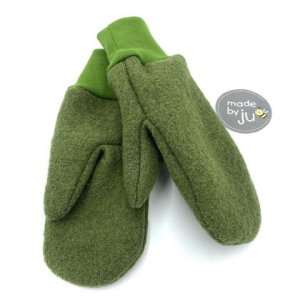 WOOLWALK- FÄUSTLINGE DAMEN gefüttert – OLIVGRÜN