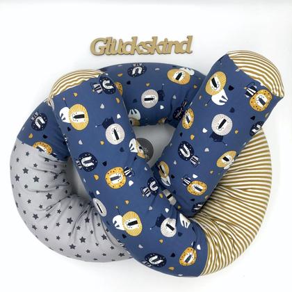 BETTSCHLANGE (ca. 2,3m) "Löwen blau" - Image 4