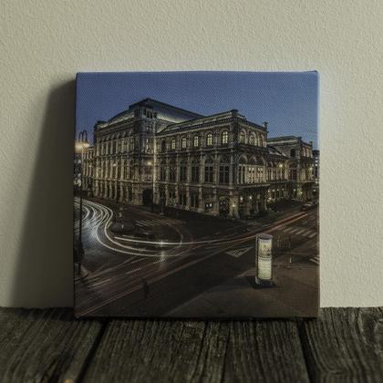 Foto auf Leinwand: "Wiener Staatsoper"