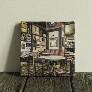 Foto auf Leinwand: „Kaffeehaus“