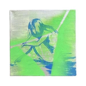 Gemälde – Wandbild „so silent“ auf Leinwand