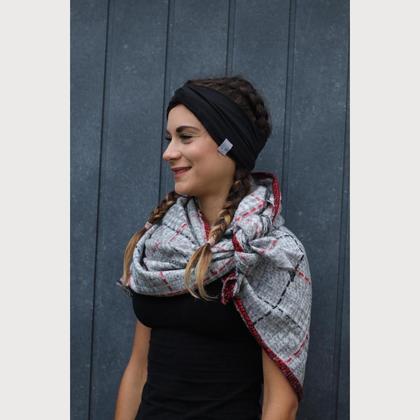 XXL Tuch "grey line"