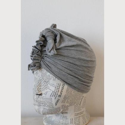 Turbanmütze "grey"