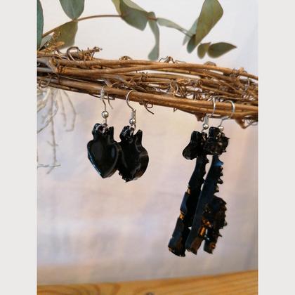 Ohrring "black pearl" - Image 2