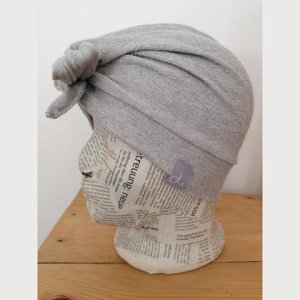 Turbanmütze „Grey one“