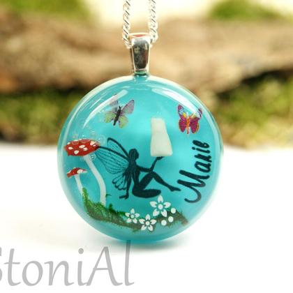 Zahnfee Fliegenpilz Andenken/Milchzahn Schmuck - Image 3