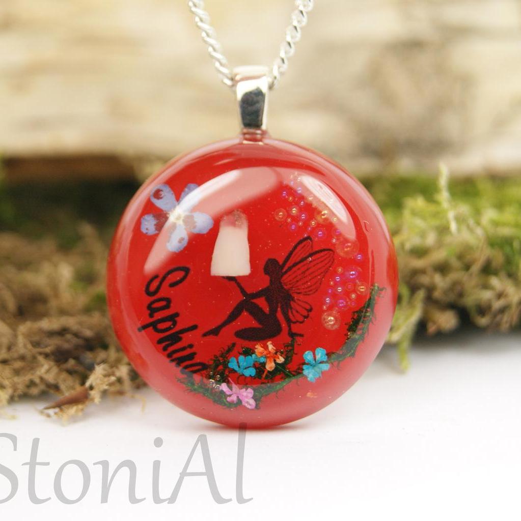 ZAHNFEE HALSKETTE/MILCHZAHN/ECHTE BLÜTEN - Image 2