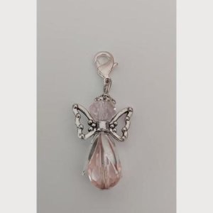 Anhänger Engel – Schutzengel – Perlenengel – rosa