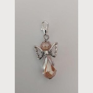 Anhänger Engel – Schutzengel – Perlenengel – apricot