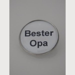 Sprüche – Brosche  „Bester Opa“