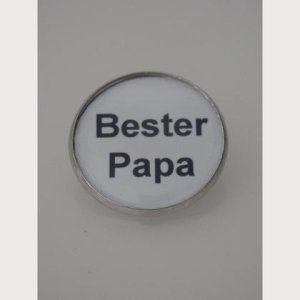 Sprüche – Brosche  „Bester Papa“