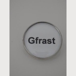 Sprüche – Brosche  „Gfrast“