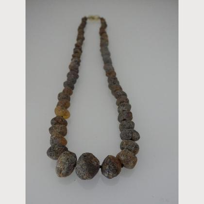 Halskette - aus Naturbernstein - Image 2