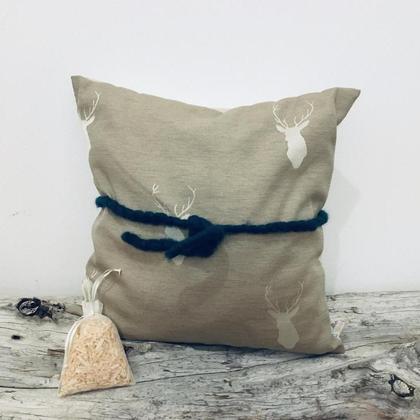 Zirbenkissen  Hirschmotiv