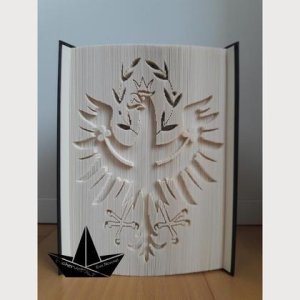 Tiroler Adler – gefaltetes Buch