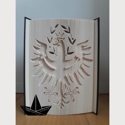 Tiroler Adler - gefaltetes Buch