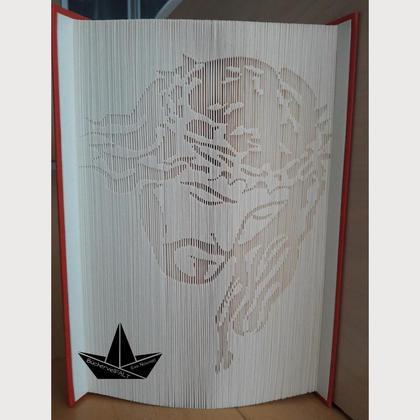 Jesus - gefaltetes Buch