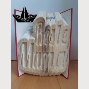 Beste Mama – gefaltetes Buch