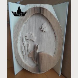 Osterbuch mit Narzisse