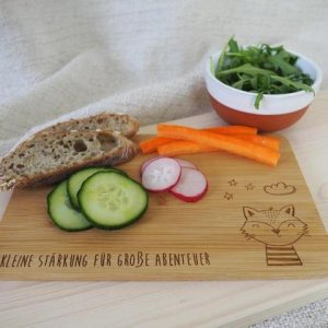 Jausenbrett Kinder (Motiv Katze)