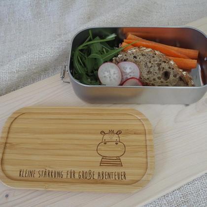 Brotdose Kinder (Motiv Hippo)