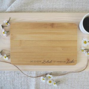 Die geheime Zutat… Frühstücksbrettchen für Mama