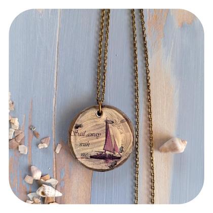 Halskette "Sail away"