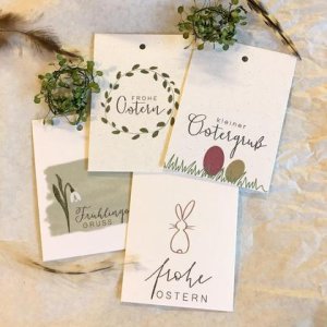 Geschenkanhänger Ostern