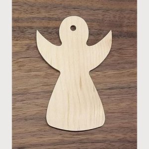 Engel aus Zirbenholz 8 Stück im Set