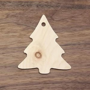 Tannenbaum aus Zirbenholz 8 Stück im Set