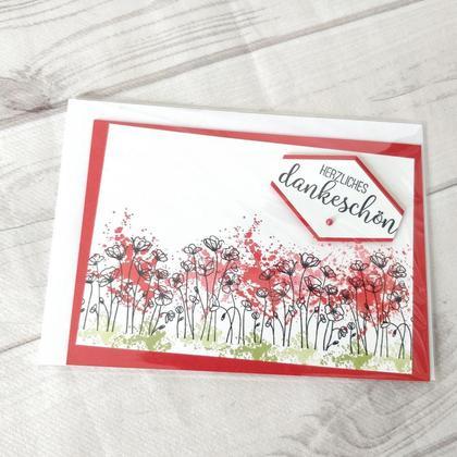 Karte Herzliches Dankeschön