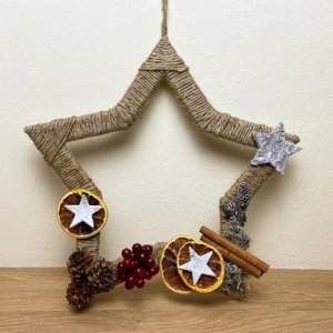 Weihnachtlicher Stern groß