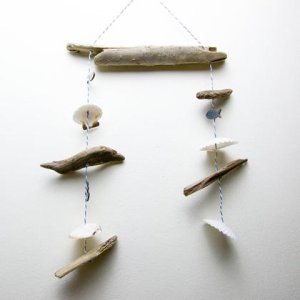 Treibholz & Muschel-Aufhänger
