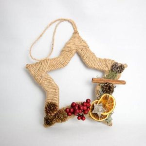 Weihnachtlicher Stern – klein