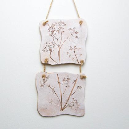 Keramik-Pflanzendruck-Bild