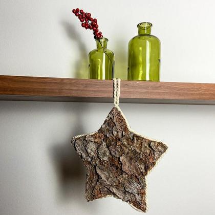 Stern aus Rindenstücken - Image 2