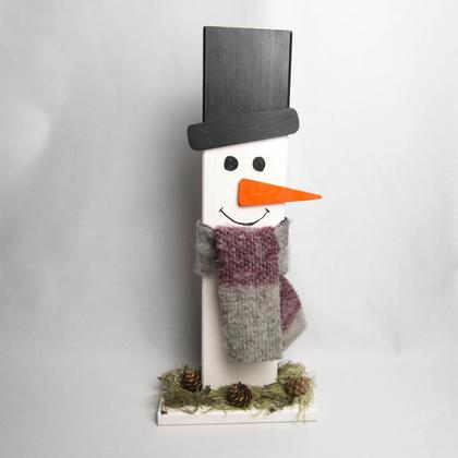 Dekorative Schneemann-Säule - Image 2