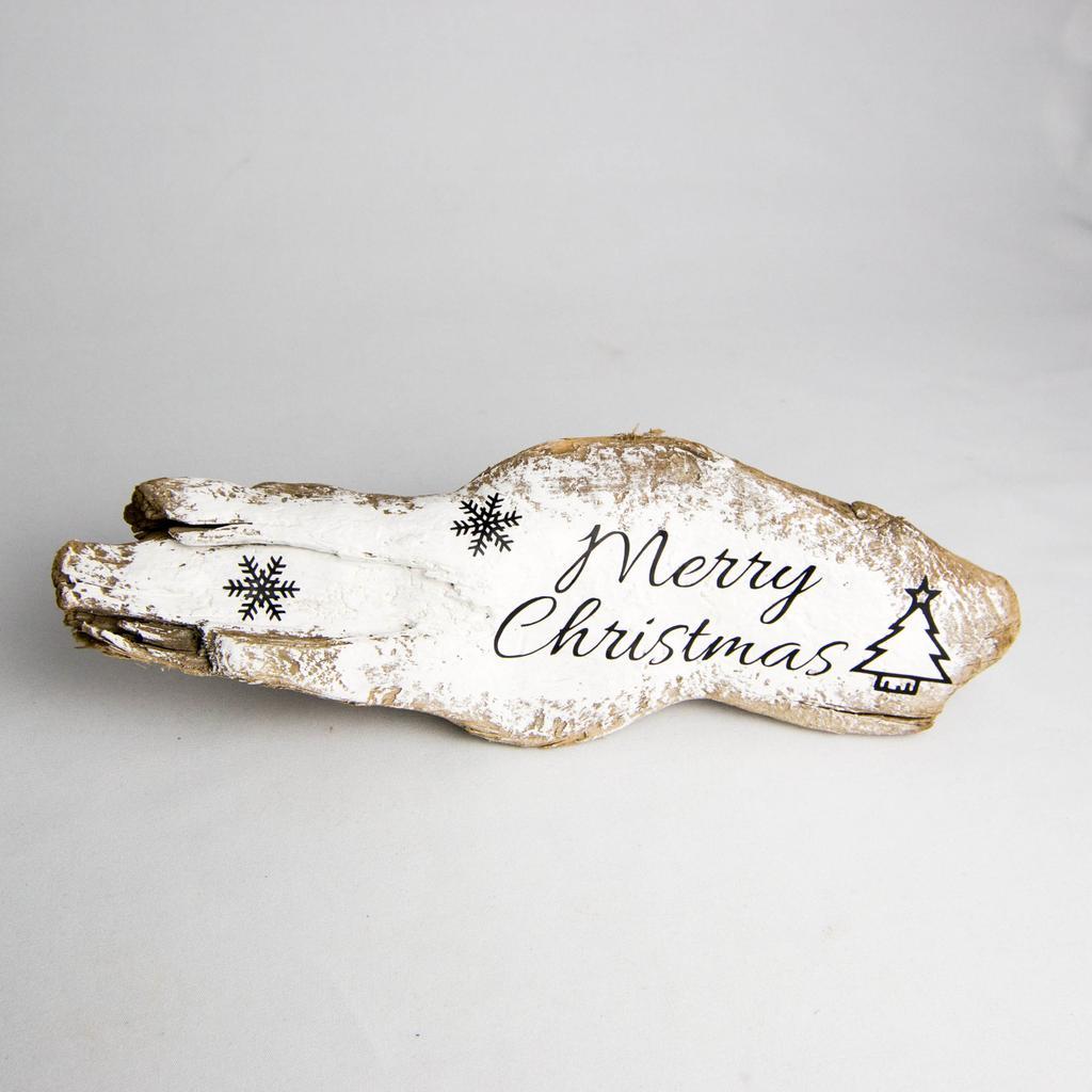 Treibholz-Schildchen "Merry Christmas"