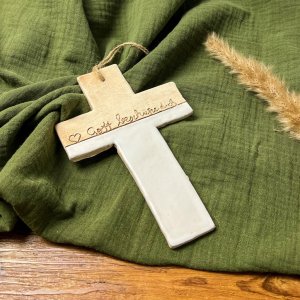 Keramik-Kreuz