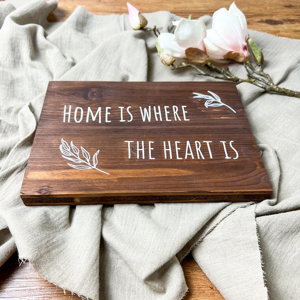 Holzschild Home is where the heart is - Image 2