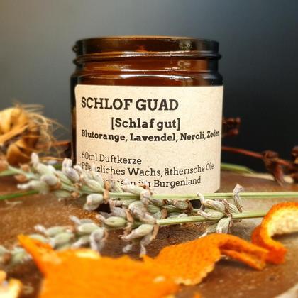 Duftkerze "Schlof guad" im 120ml Glas - Image 2