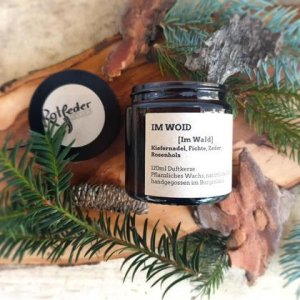 Duftkerze „Im Woid“ im 120ml Glas