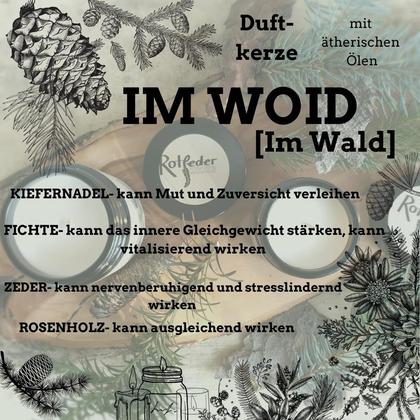 Duftkerze "Im Woid" im 60ml Glas - Image 4