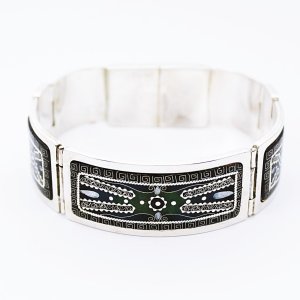 Armband  von Cloisonne Enamel, Handarbeit, Unikat