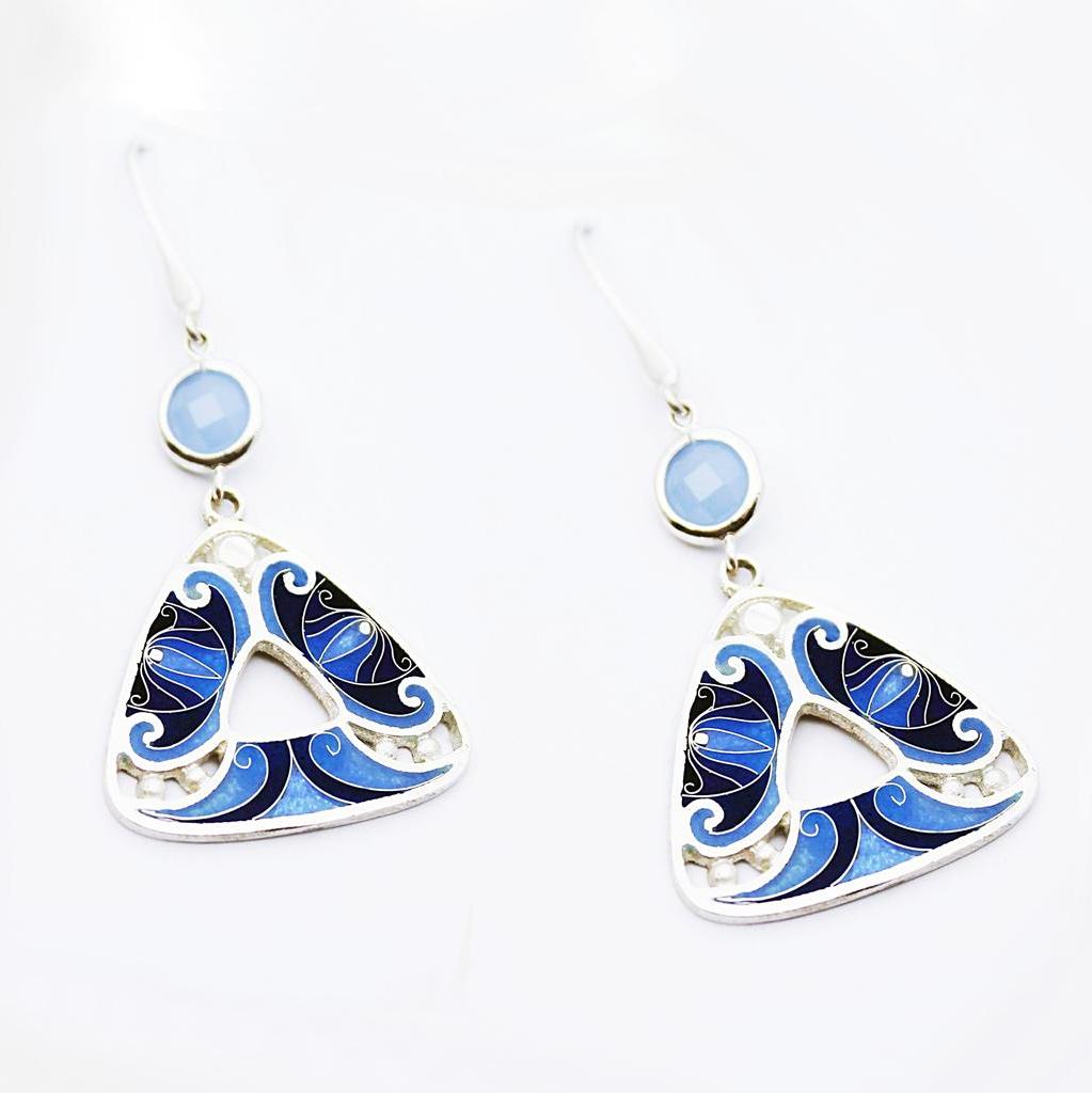 Ohrringe von Cloisonne Enamel